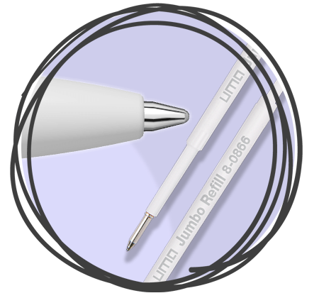 UMA 0-2240-PET-PEN-Switch-KT Kugelschreiber Mine