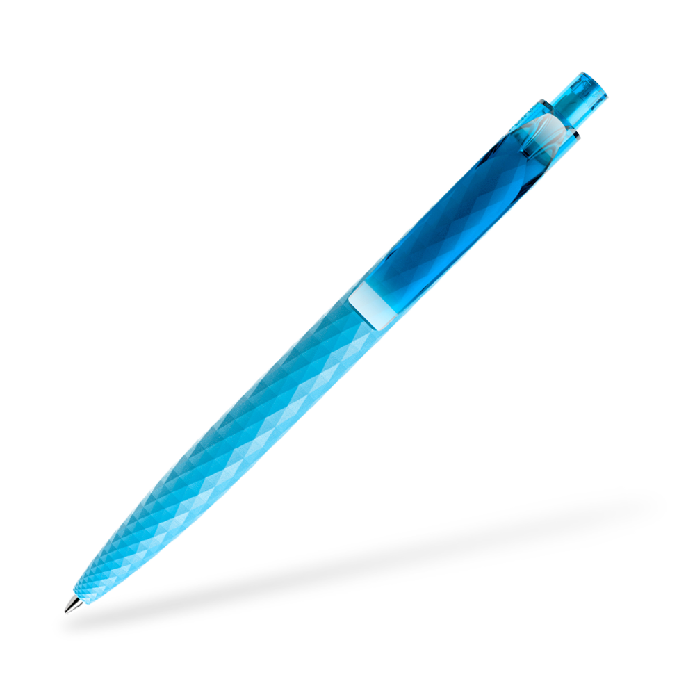 prodir QS01 matt Kugelschreiber Clipansicht Cyan M58