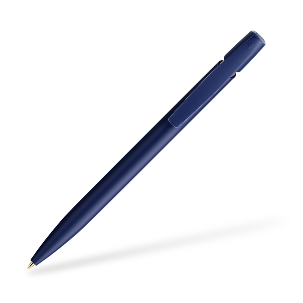 BIC Media Clic Druckkugelschreiber Marineblau Clipansicht