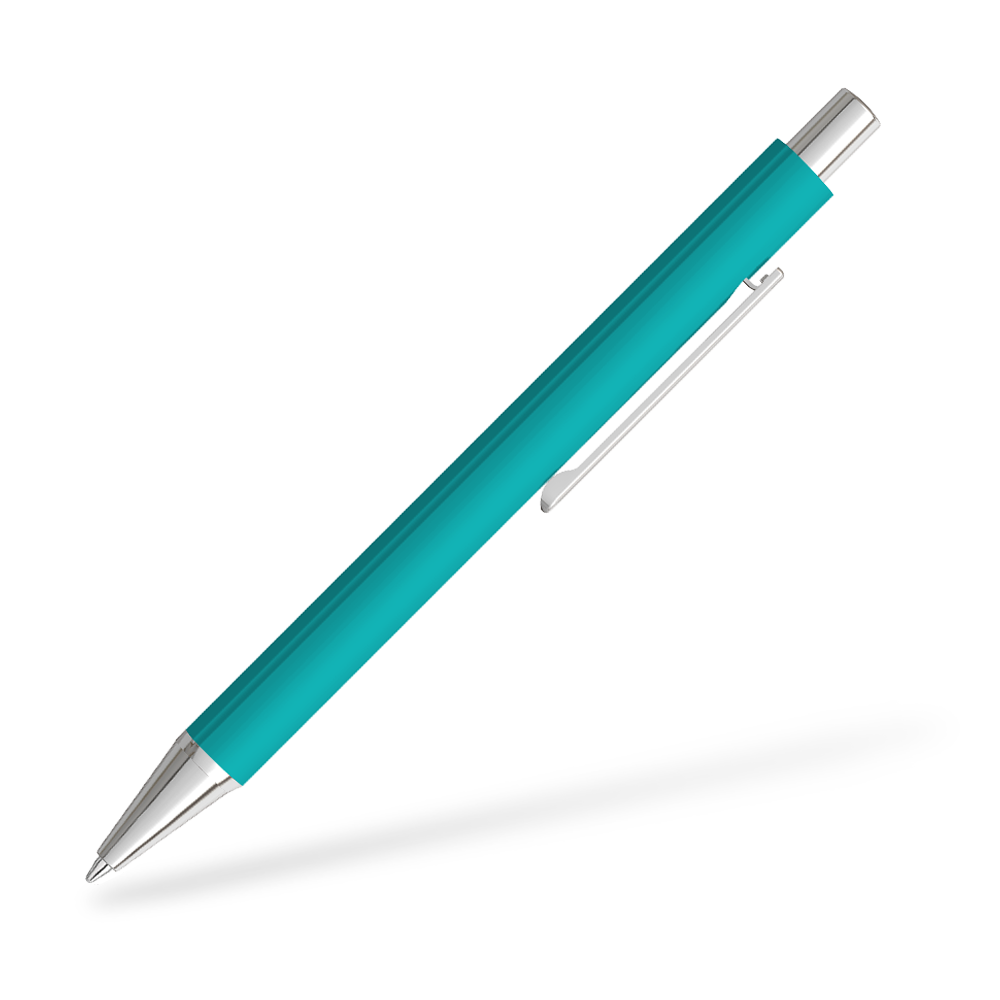 UMA Ellipse GUM 0-9450-GUM Kugelschreiber 270 Grad vom Clip Petrol