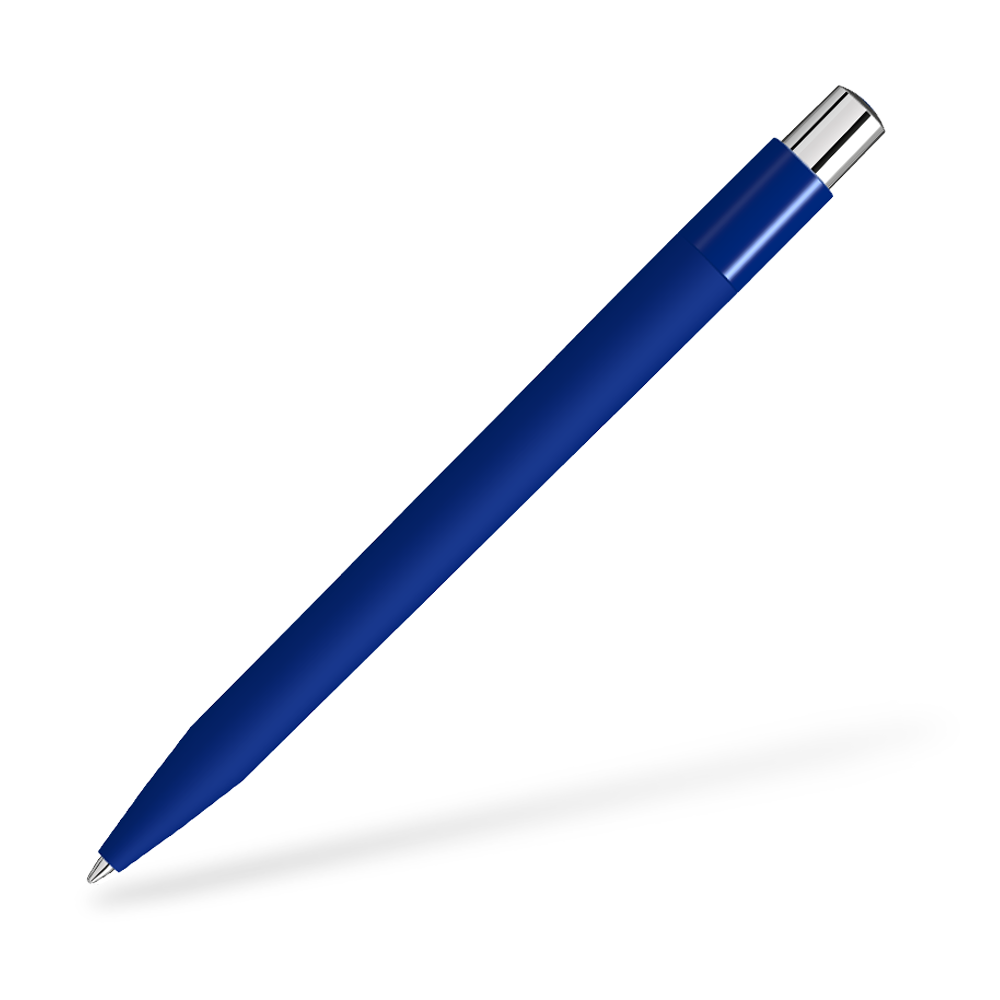 UMA ON TOP SI GUM 0-0063-SI-GUM Kugelschreiber Frontansicht Dunkelblau