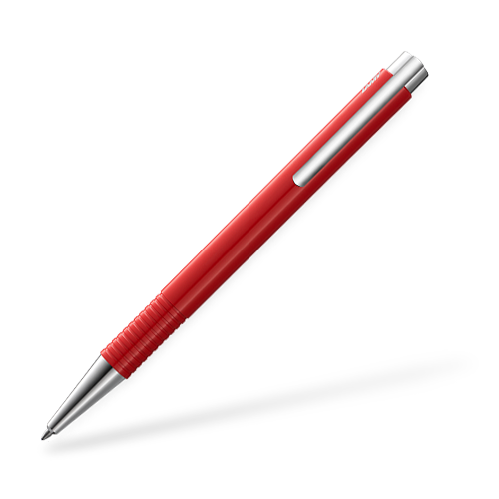 LAMY logo 204 M plus Kugelschreiber Clipansicht Rot