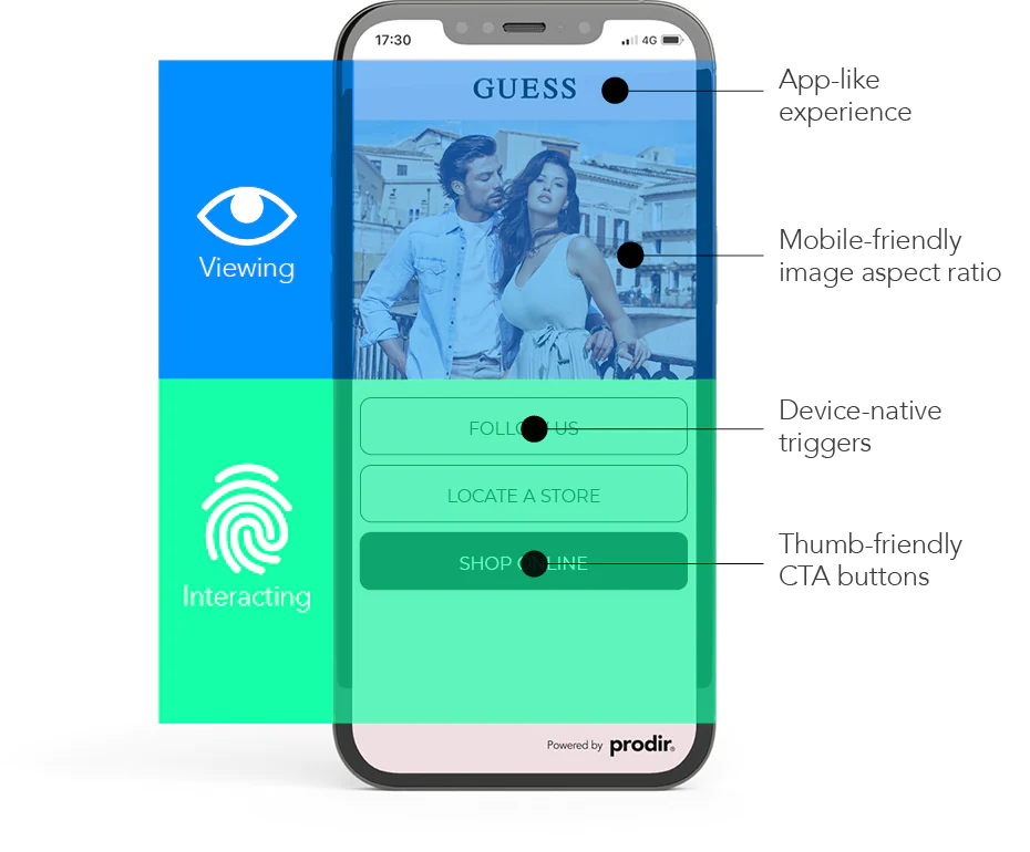 Mister Pen - prodir Cloud Pens - Mobile Ansicht der Landingpage