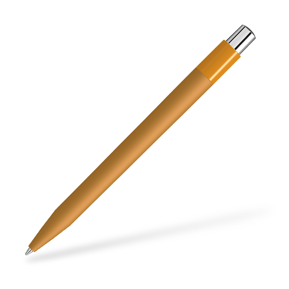 UMA ON TOP SI GUM 0-0063-SI-GUM Kugelschreiber Frontansicht Karamell