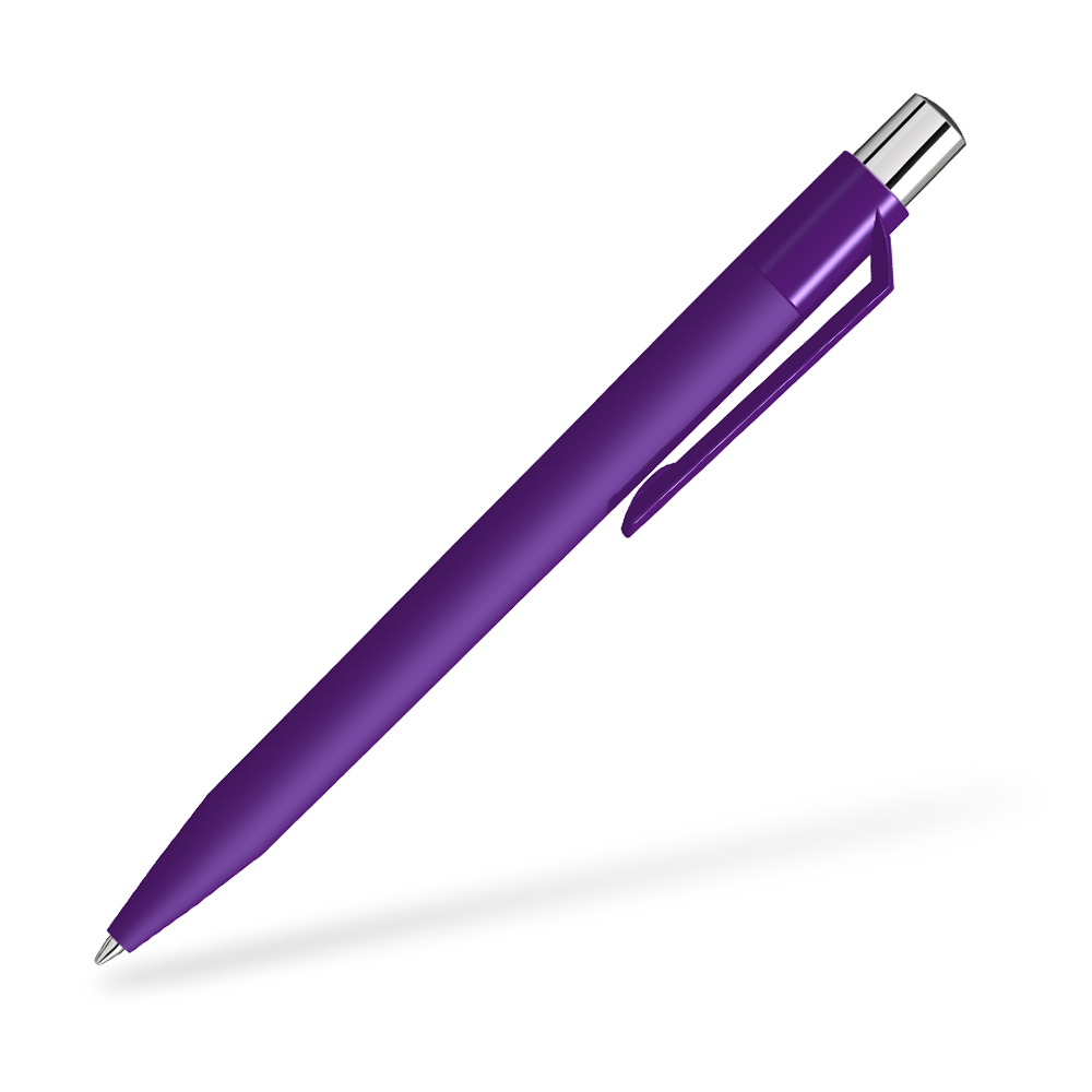 UMA ON TOP SI GUM 0-0063-SI-GUM Kugelschreiber 270 Grad vom Clip Dunkelviolett