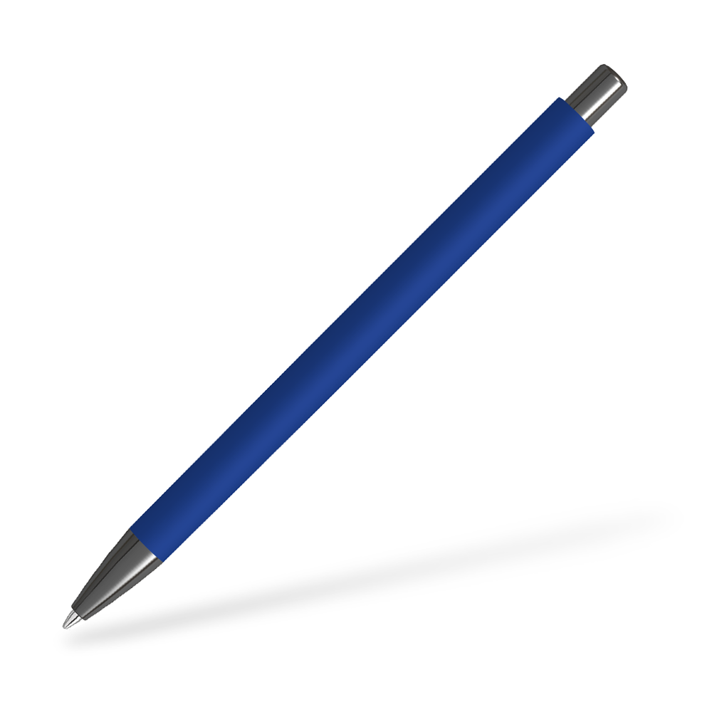 UMA Ellipse GUM 0-9450-GUM Kugelschreiber Frontansicht Mittelblau