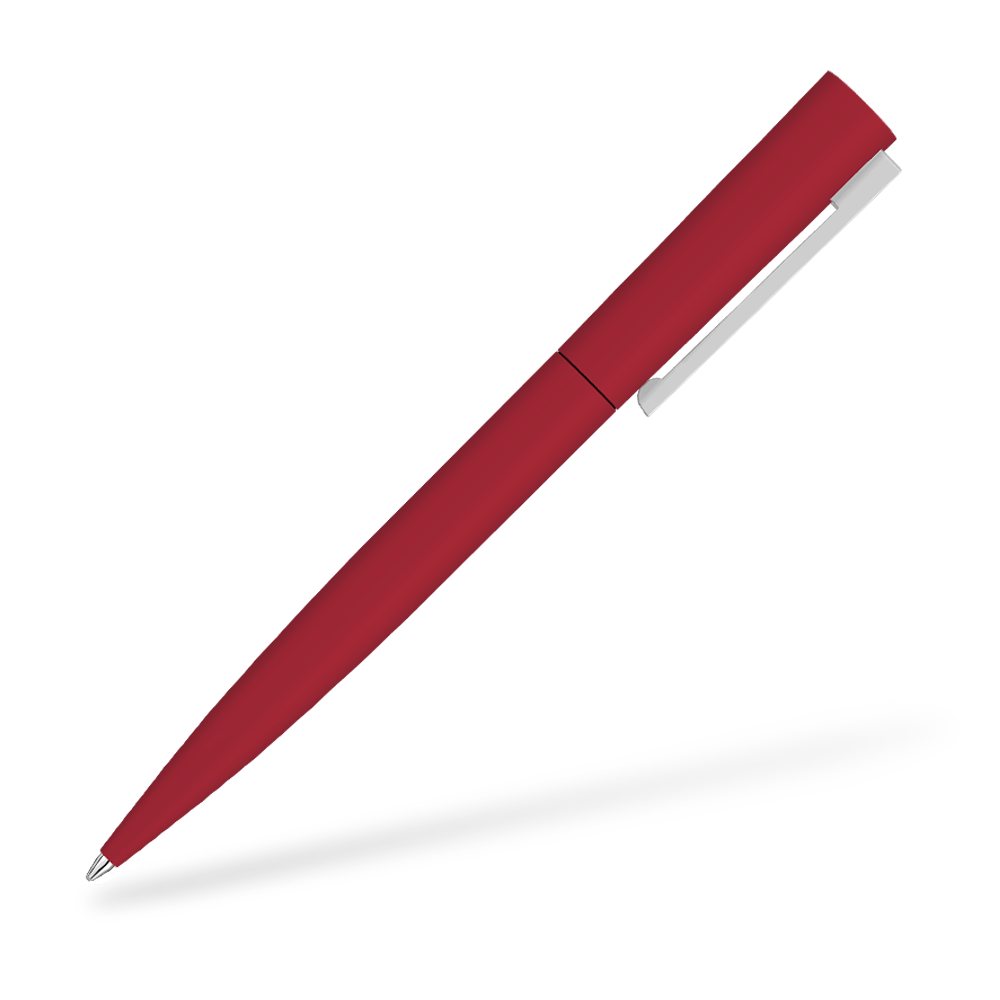 UMA 0-9610-GUM BRUSH GUM Softtouch Kugelschreiber Rot 270 Grad vom Clip