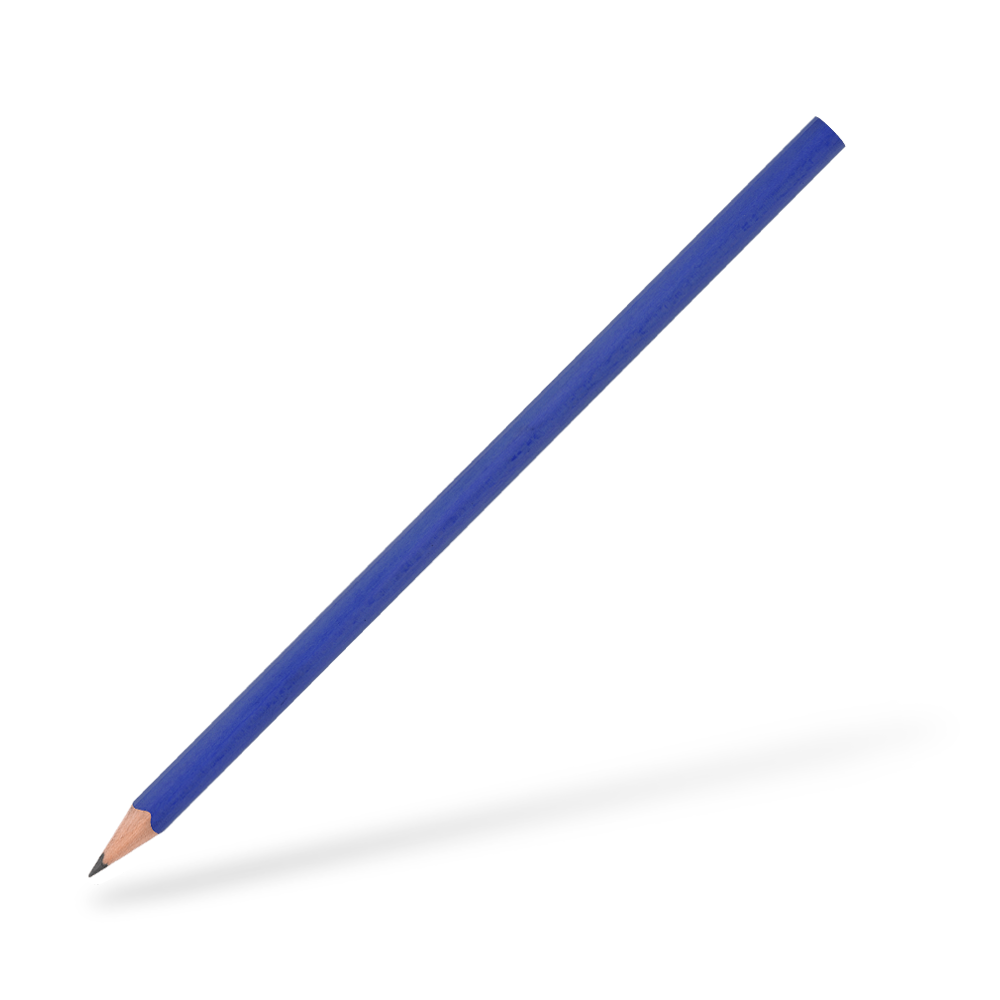 CSW Bleistifte 3-eckiger Bleistift matt Blau