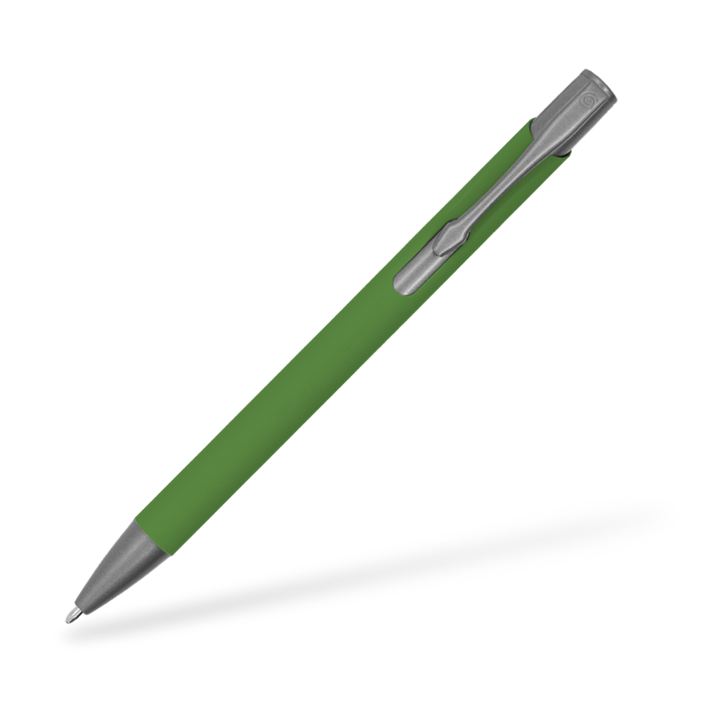 Goldstar Crosby MMN Kugelschreiber Clipansicht Grün