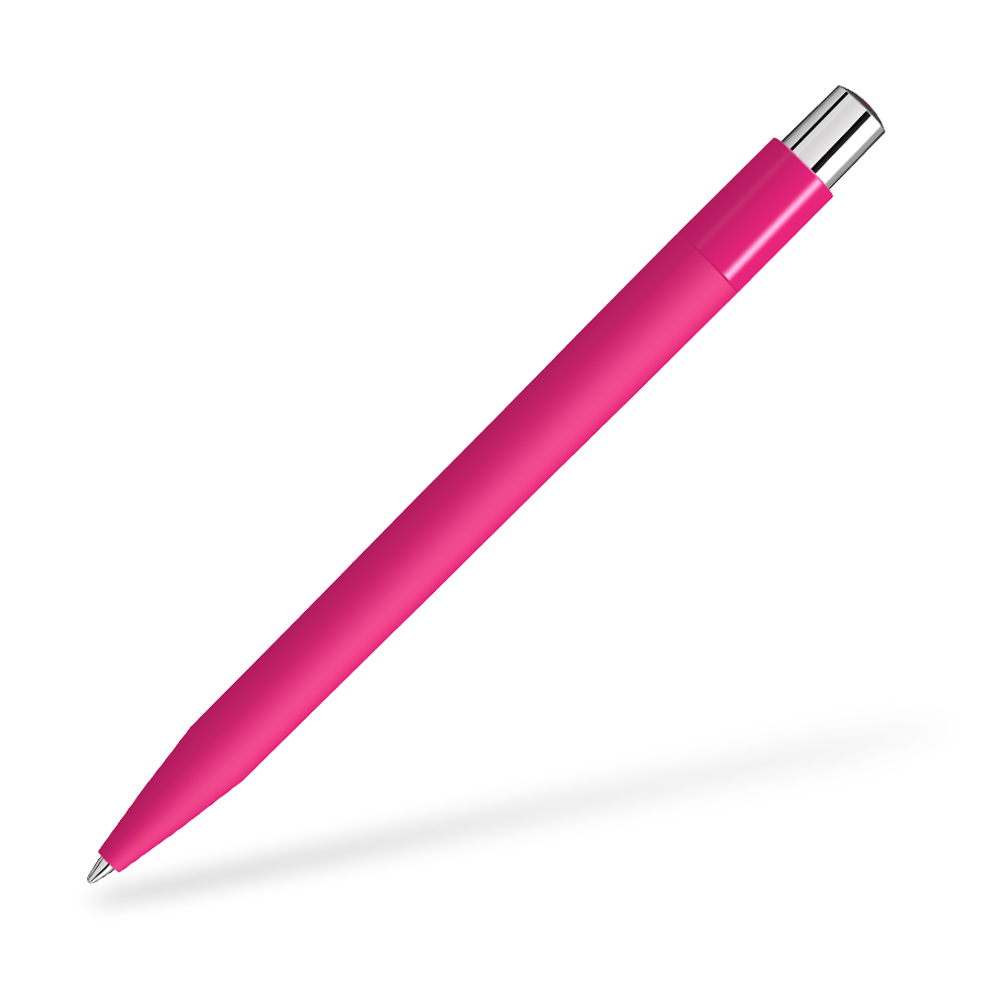 UMA ON TOP SI GUM 0-0063-SI-GUM Kugelschreiber Frontansicht Magenta