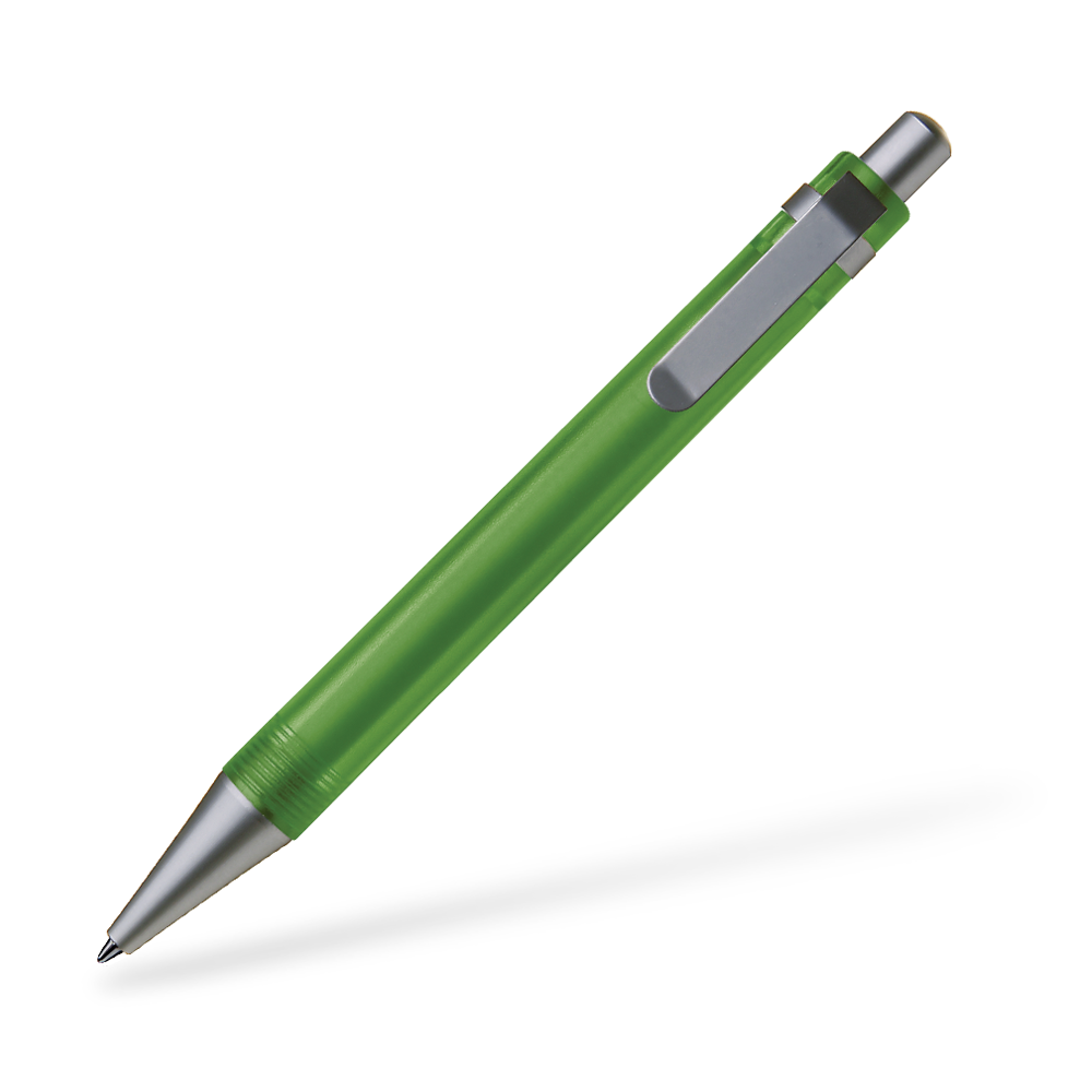 0-8600 UMA Arctis Kugelschreiber Clipansicht Hellgrün