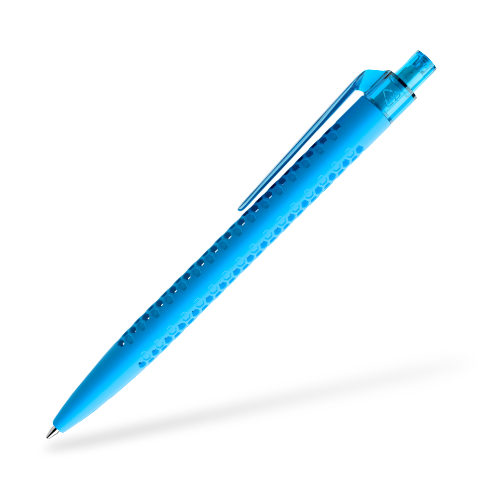 prodir QS40 Air Kugelschreiber Softtouch Seitenansicht Cyan R58