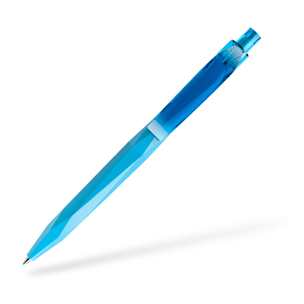 prodir QS20 Matt Kugelschreiber Clipansicht Cyan M58