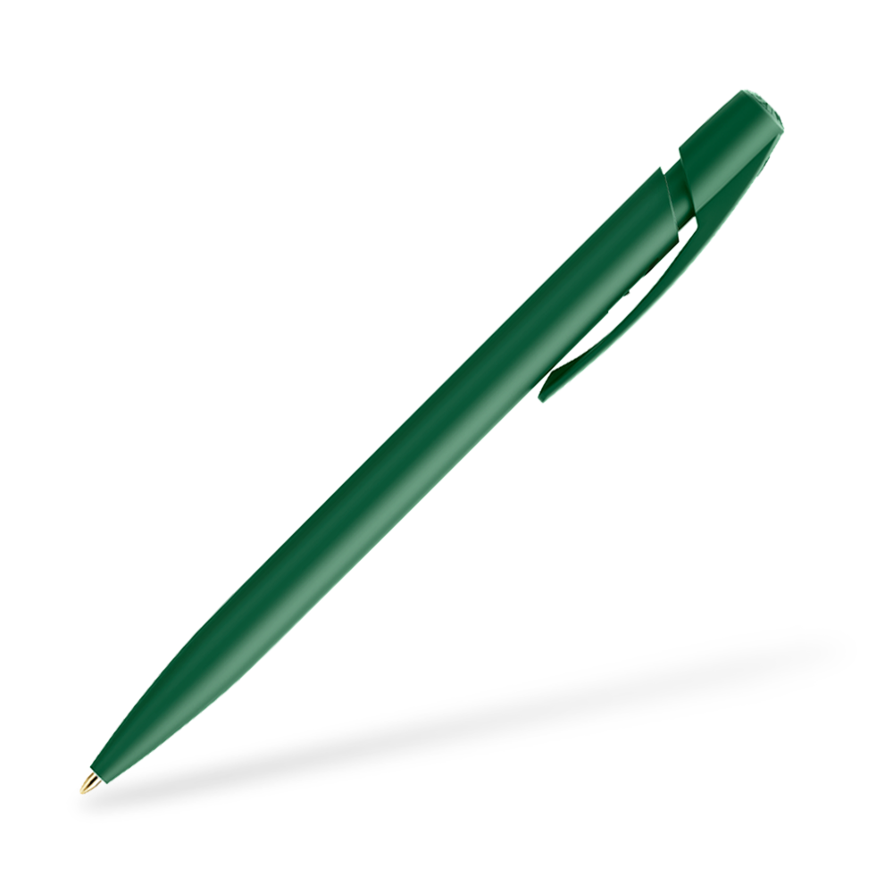 BIC Media Clic Druckkugelschreiber Grün Clipansicht 270°