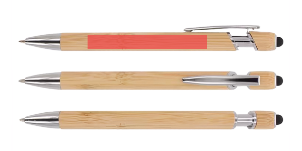 Goldstar Prince Bamboo MSZ Kugelschreiber Druckbereich