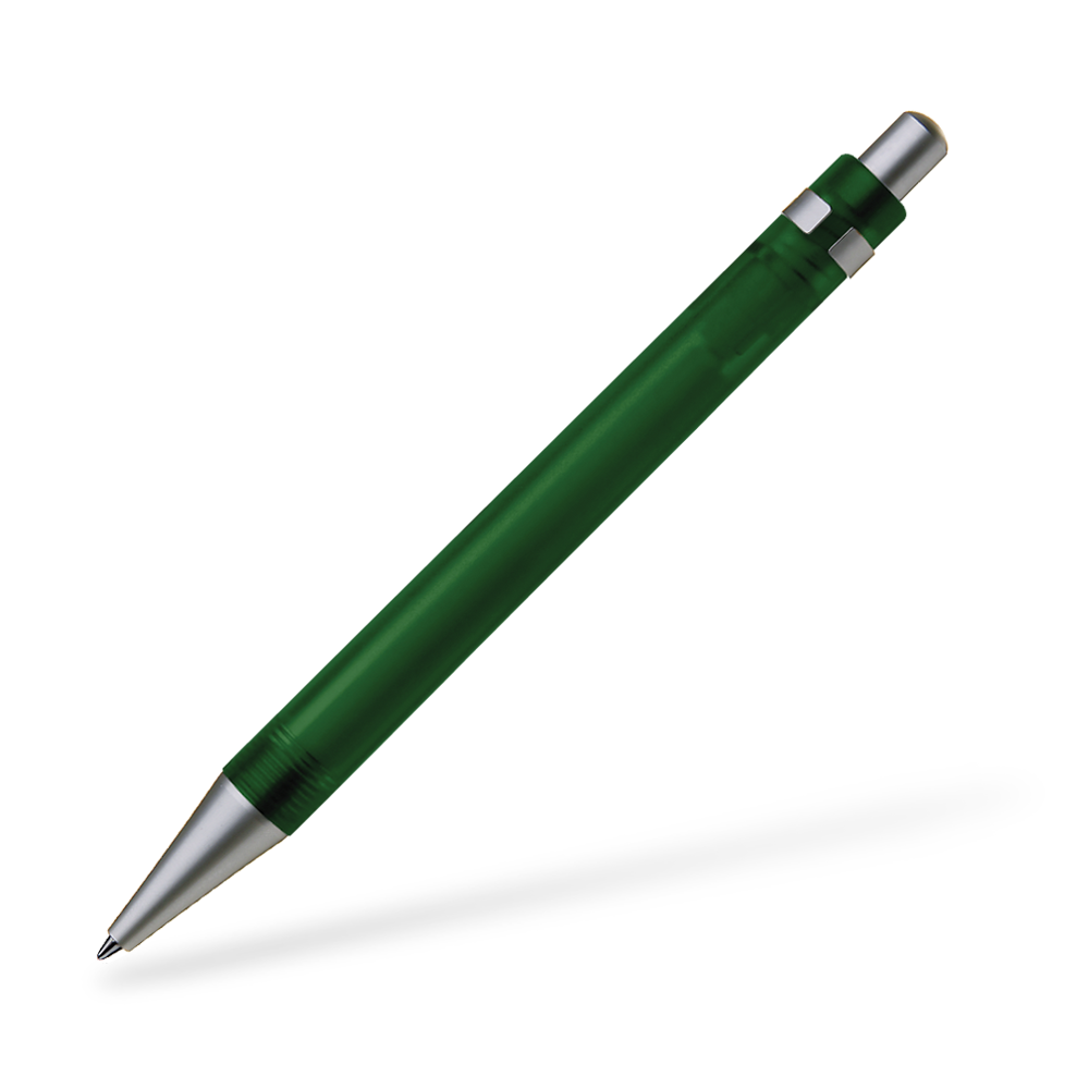 0-8600 UMA Arctis Kugelschreiber Frontansicht Dunkelgrün