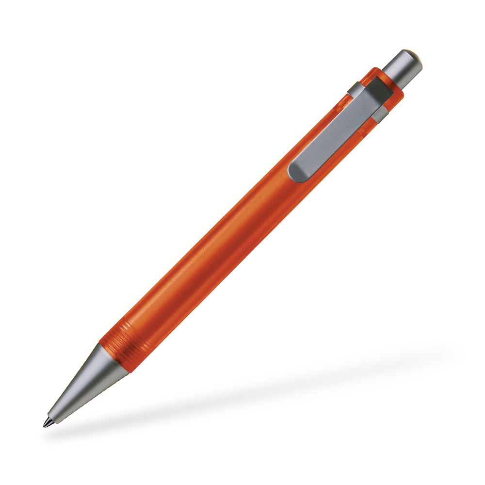 0-8600 UMA Arctis Kugelschreiber Clipansicht Orange