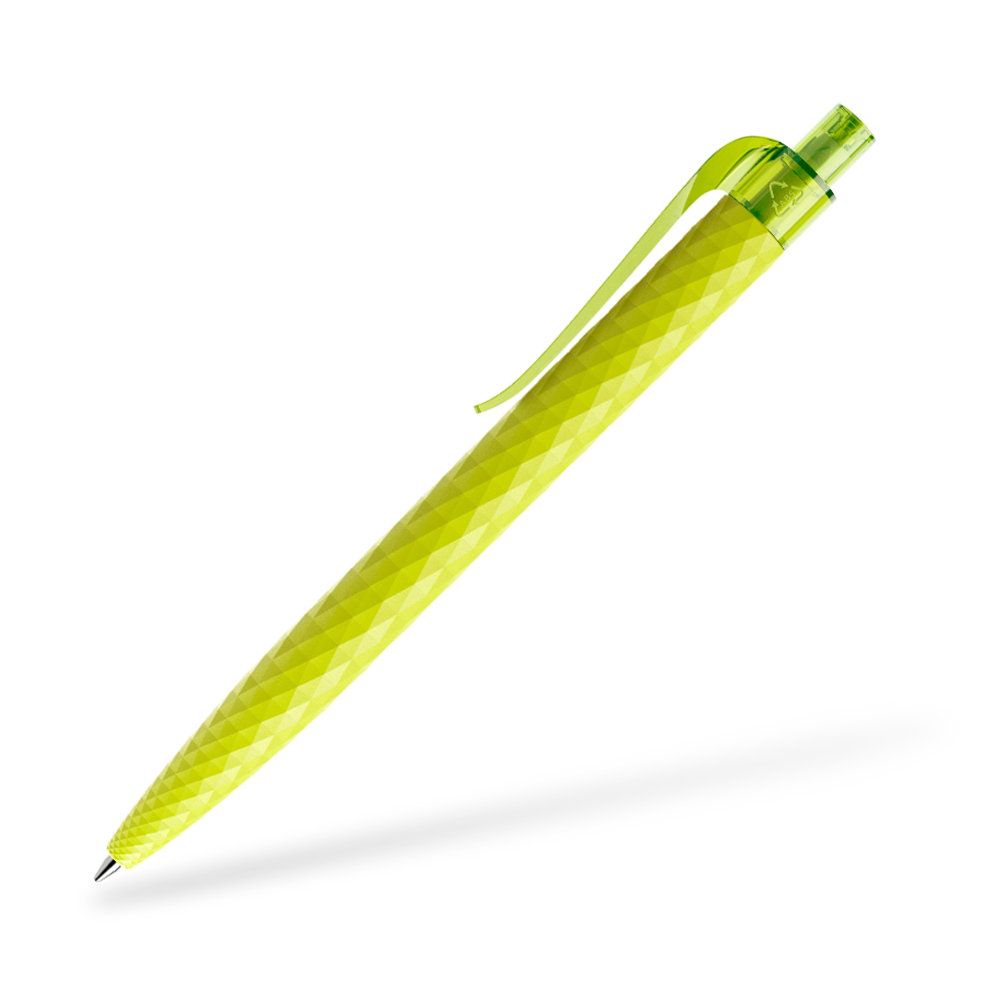 prodir QS01 matt Kugelschreiber Seitenansicht Gelbgrün M66