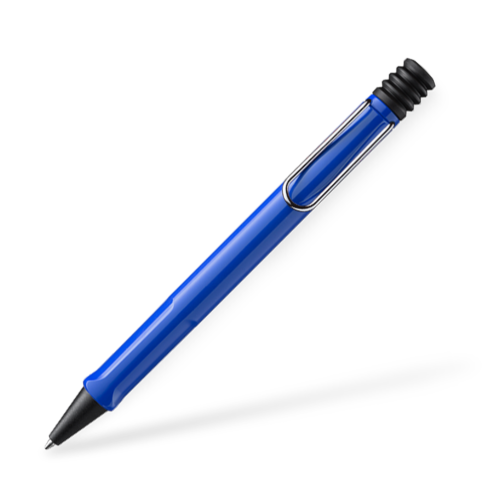 LAMY Safari 214 Kugelschreiber Clipansicht Blau