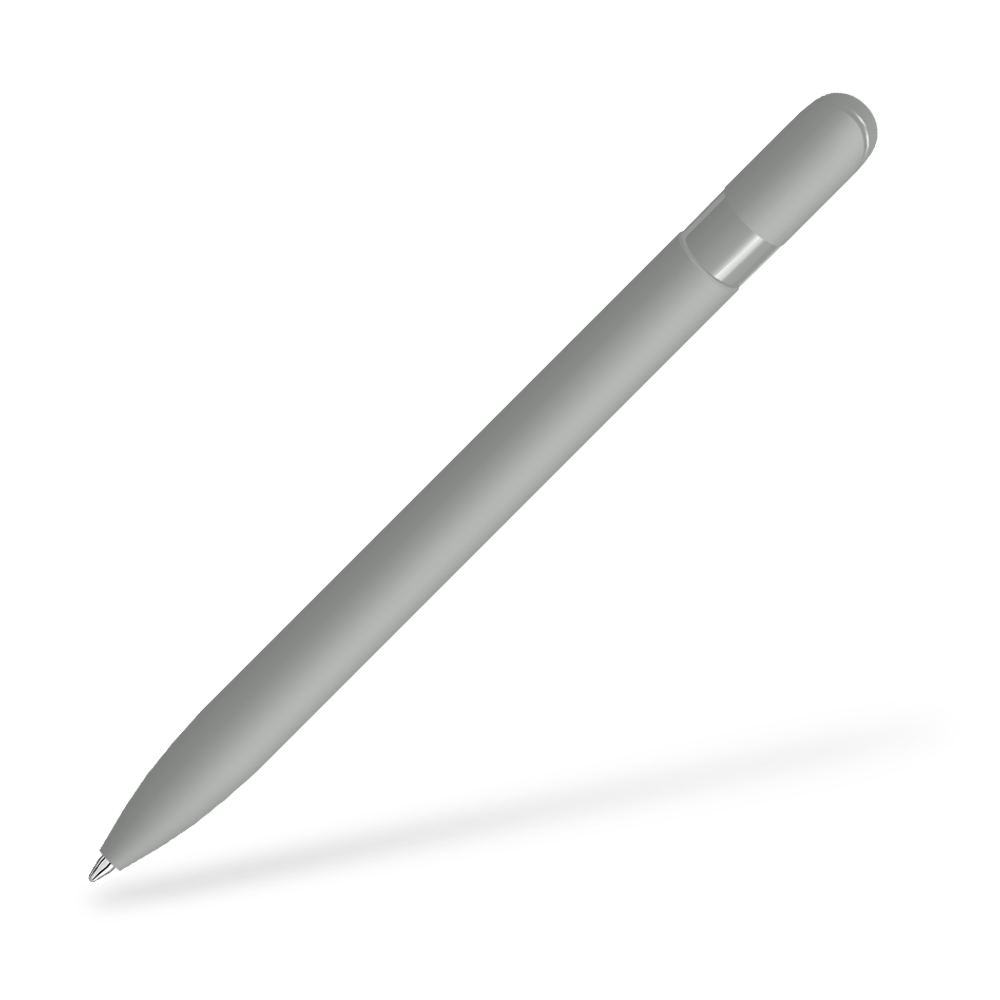 UMA SKY GUM-0-0125-GUM Kugelschreiber Frontansicht Grau
