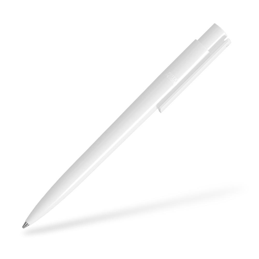 0-2250 PET PEN PRO Kugelschreiber 270-Grad vom Clip Weiß