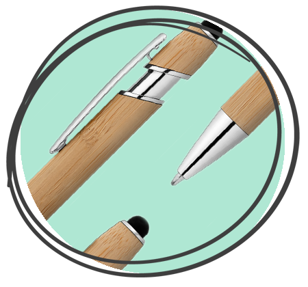 Goldstar Prince Bamboo MSZ Kugelschreiber Besonderheiten Nahaufnahmen