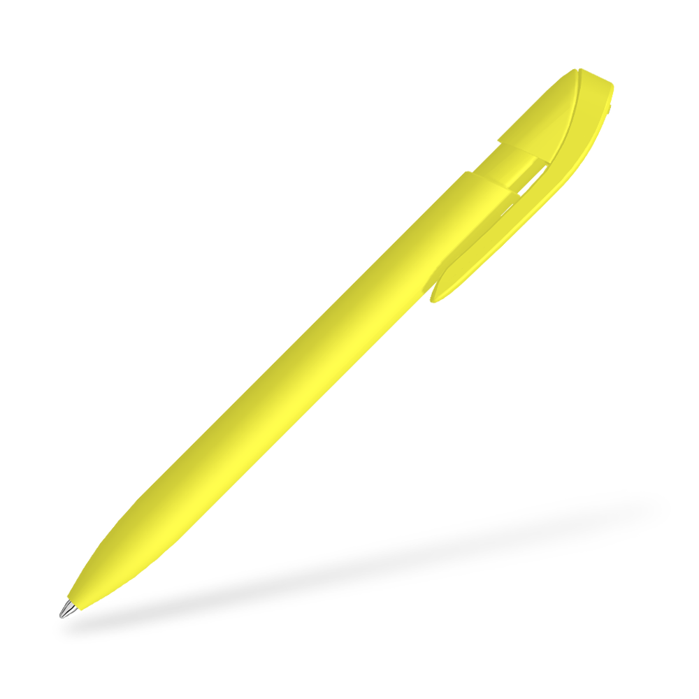 UMA SKY GUM-0-0125-GUM Kugelschreiber 270 Grad vom Clip Gelb