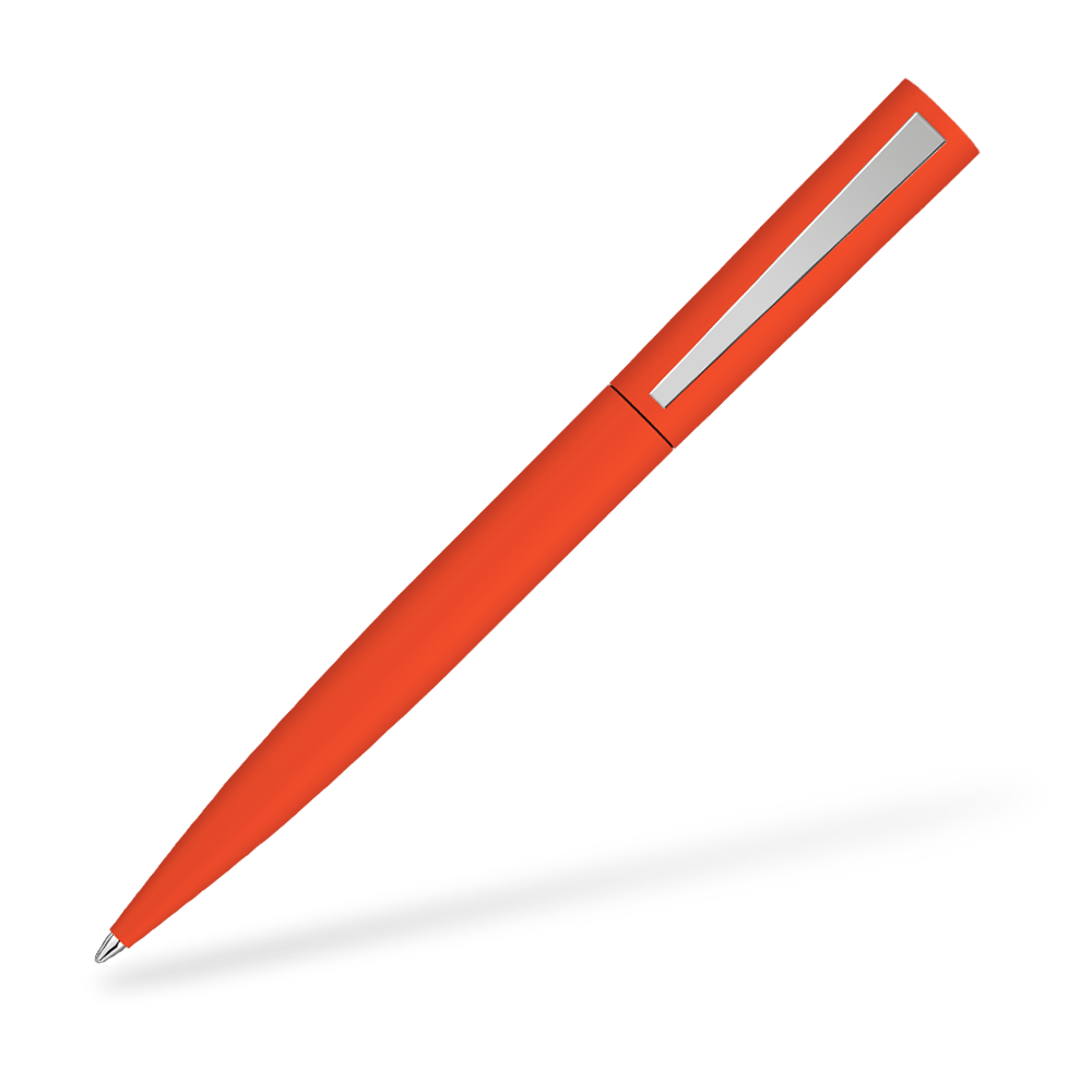 UMA 0-9610-GUM BRUSH GUM Softtouch Kugelschreiber Orange Clipansicht