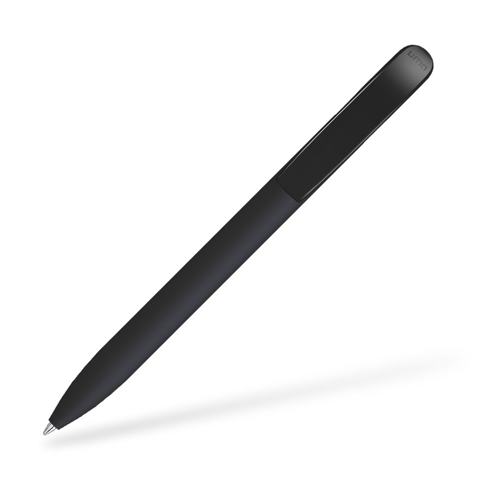 UMA SKY GUM-0-0125-GUM Kugelschreiber Clipansicht Schwarz