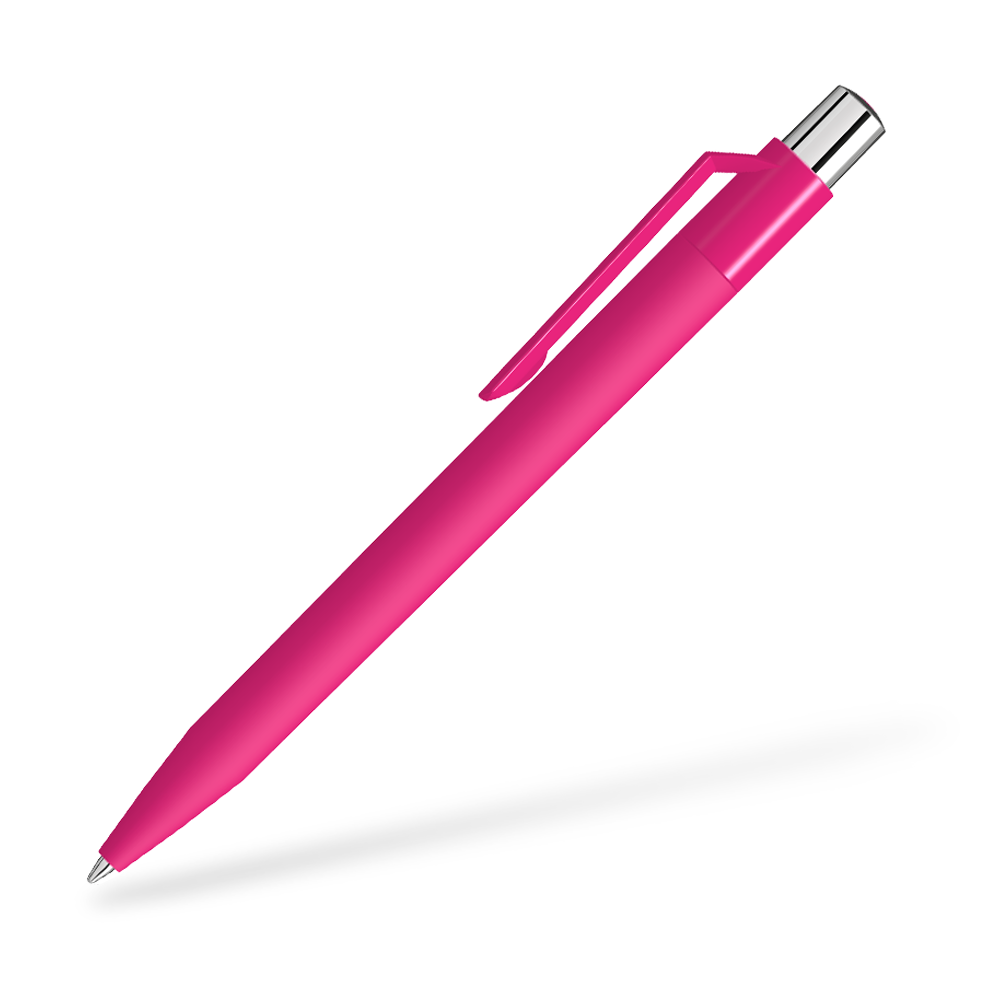 UMA ON TOP SI GUM 0-0063-SI-GUM Kugelschreiber Seitenansicht Magenta