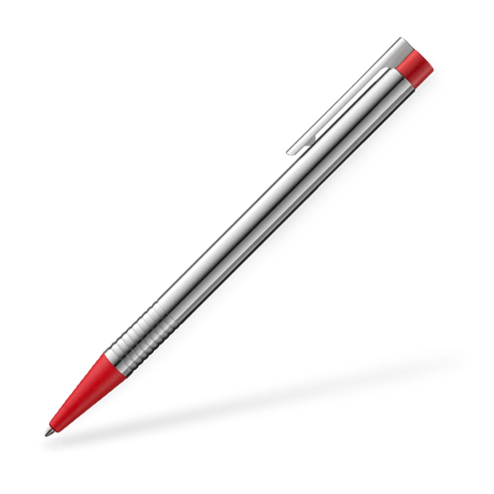 LAMY logo 205 matt Kugelschreiber Seitenansicht Rot