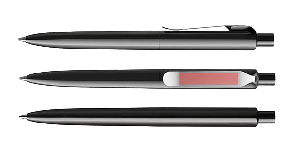 prodir DS8 Kugelschreiber poliert Metallclip Gravurbereich