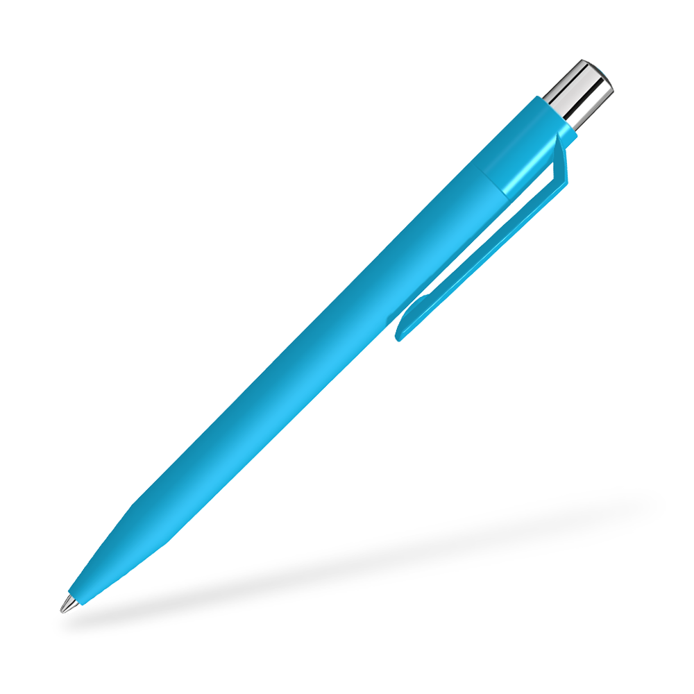 UMA ON TOP SI GUM 0-0063-SI-GUM Kugelschreiber 270 Grad vom Clip Cyan