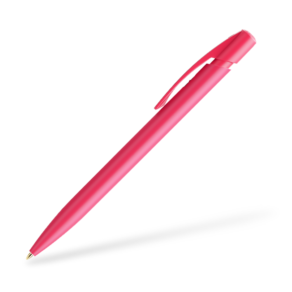 BIC Media Clic Druckkugelschreiber Fuchsia Clipansicht 90°