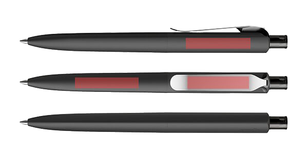 prodir DS8 Matt Metallclip Kugelschreiber Druckbereich