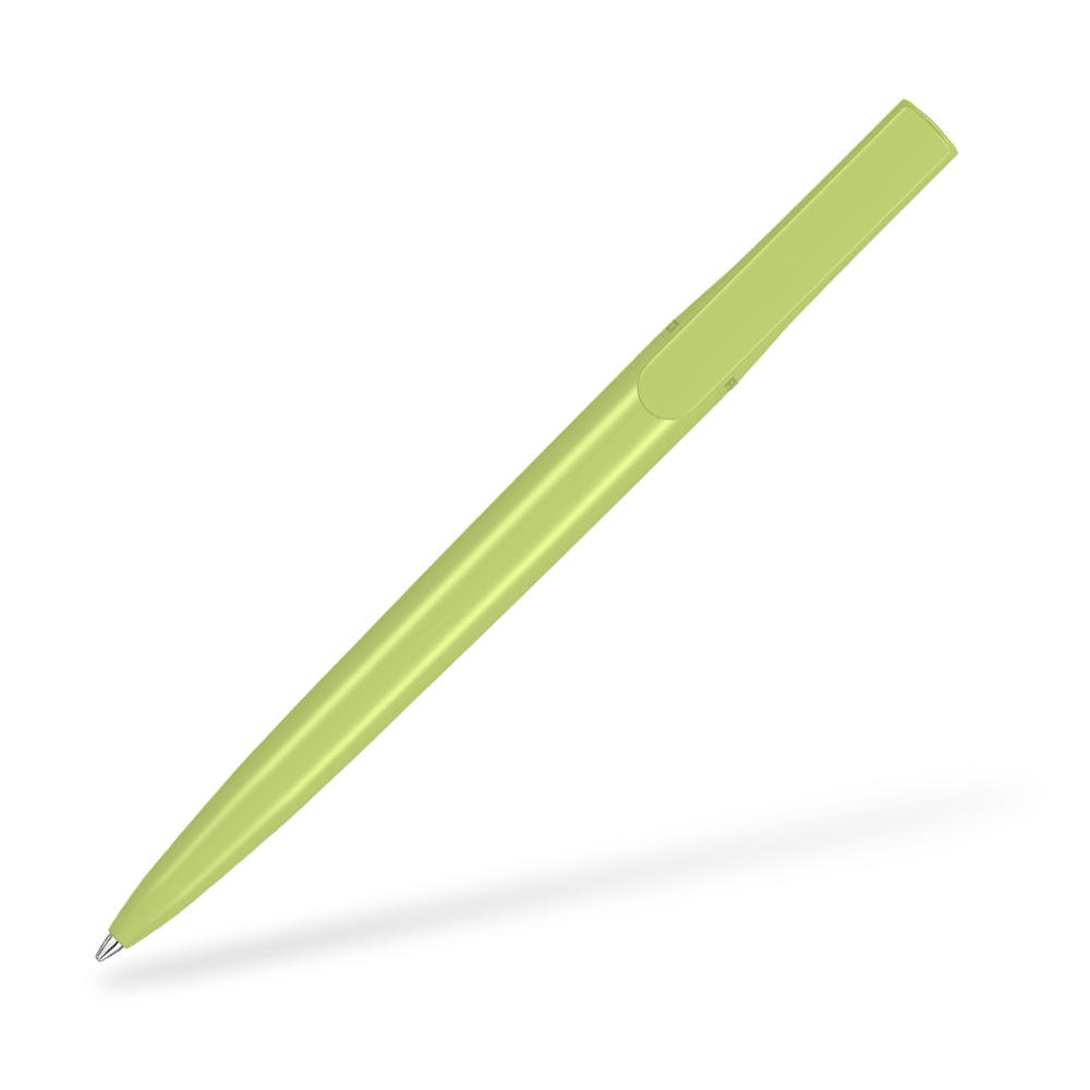 0-2240 PET PEN Switch Kugelschreiber Clipansicht Hellgrün