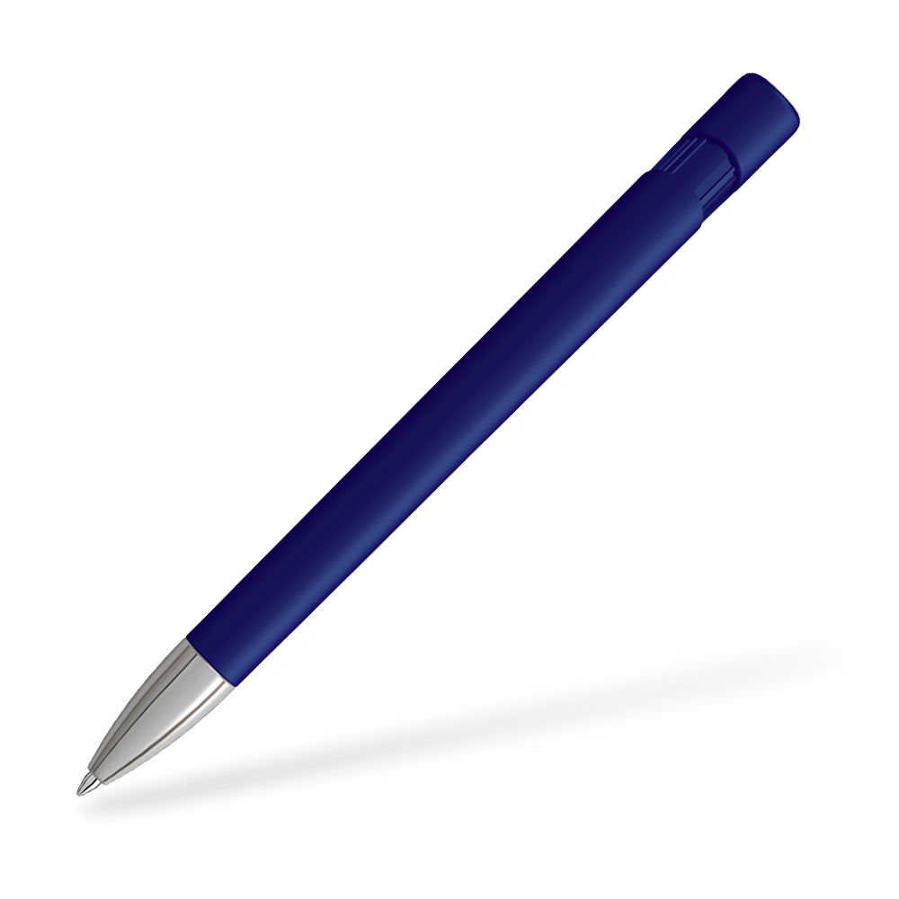 UMA YES F SI 0-0092-F-SI Kugelschreiber Frontansicht Dunkelblau