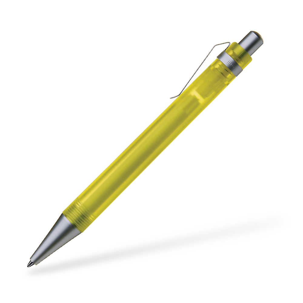 0-8600 UMA Arctis Kugelschreiber Seitenansicht Gelb