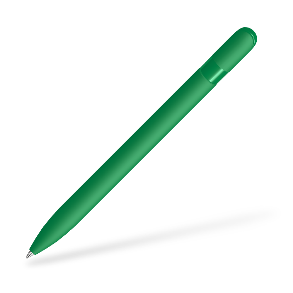 UMA SKY GUM-0-0125-GUM Kugelschreiber Frontansicht Dunkelgrün