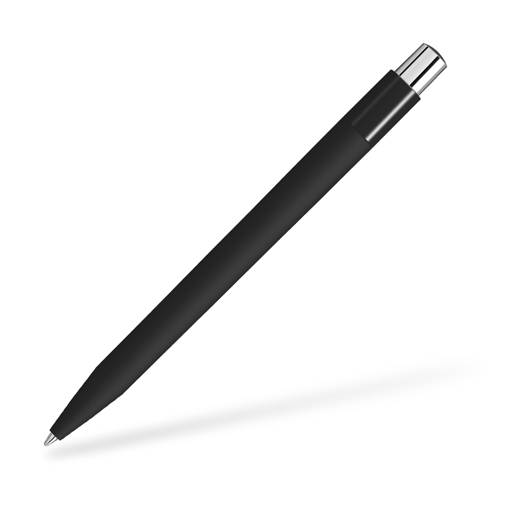 UMA ON TOP SI GUM 0-0063-SI-GUM Kugelschreiber Frontansicht Schwarz