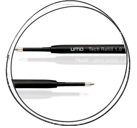 0-9540-GUM UMA Ellipse GUM Kugelschreiber Mine