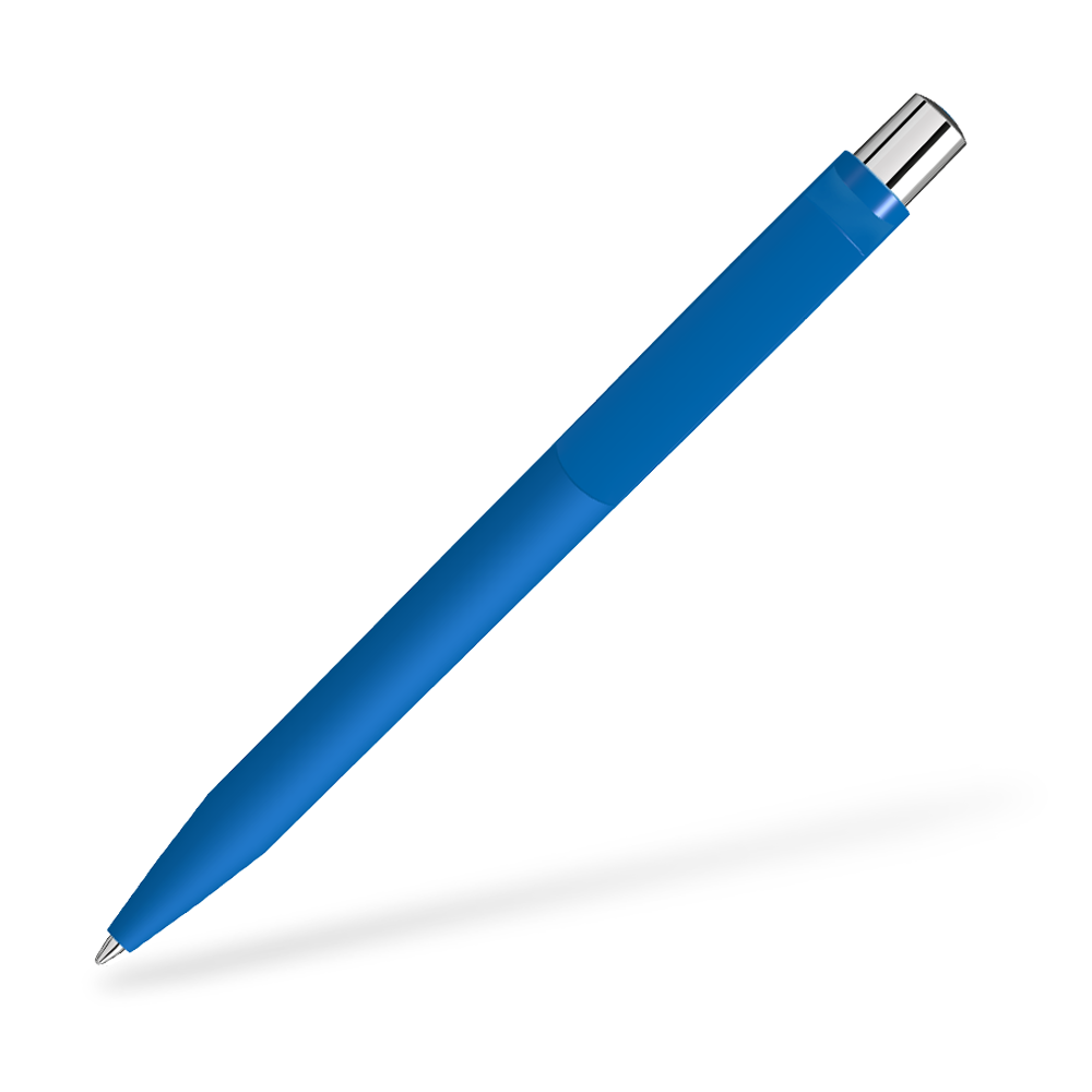 UMA ON TOP SI GUM 0-0063-SI-GUM Kugelschreiber Clipansicht Mittelblau