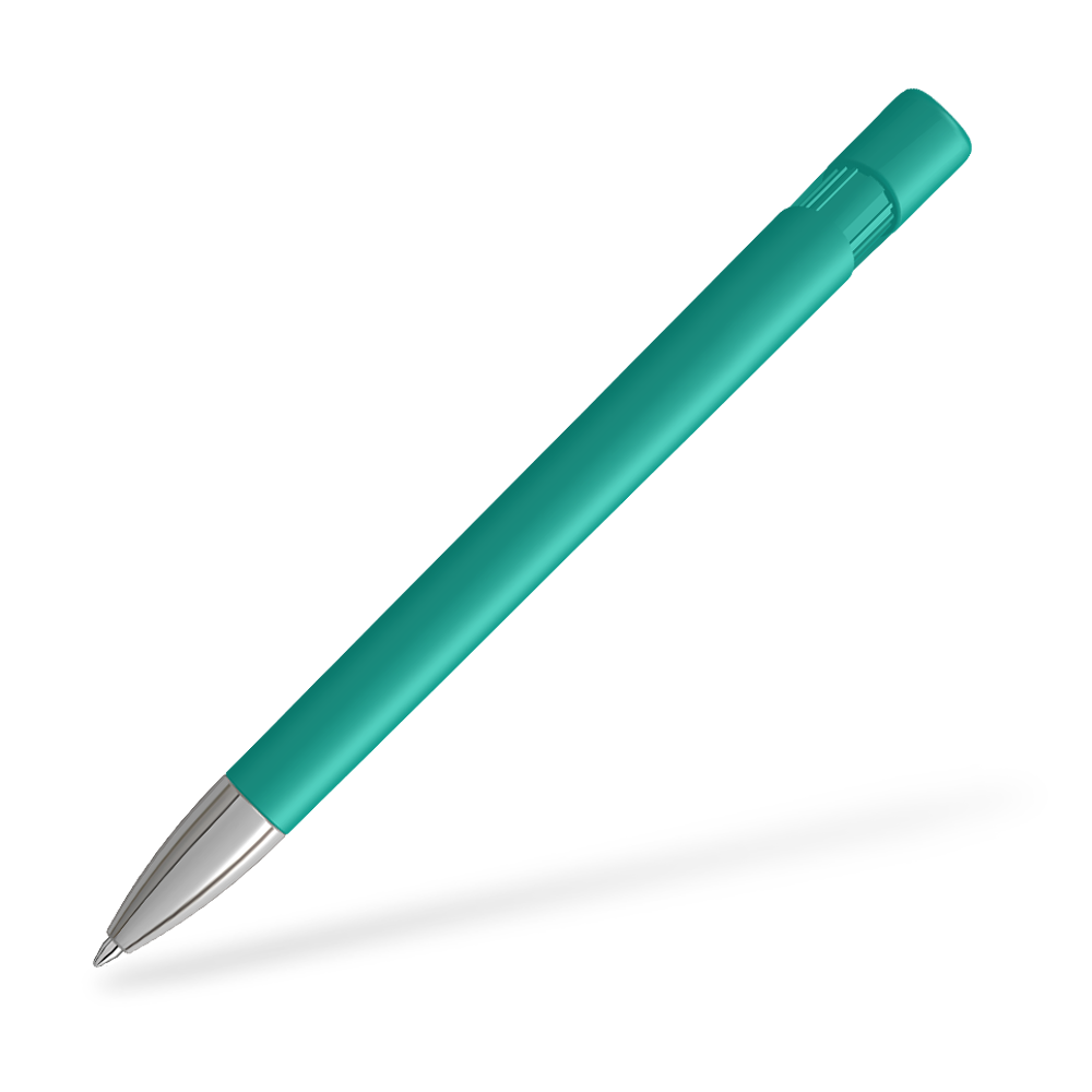 UMA YES F SI 0-0092-F-SI Kugelschreiber Frontansicht Petrol