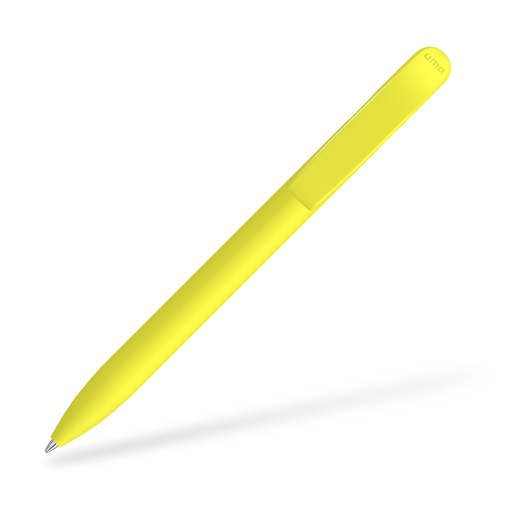 UMA SKY GUM-0-0125-GUM Kugelschreiber Clipansicht Gelb