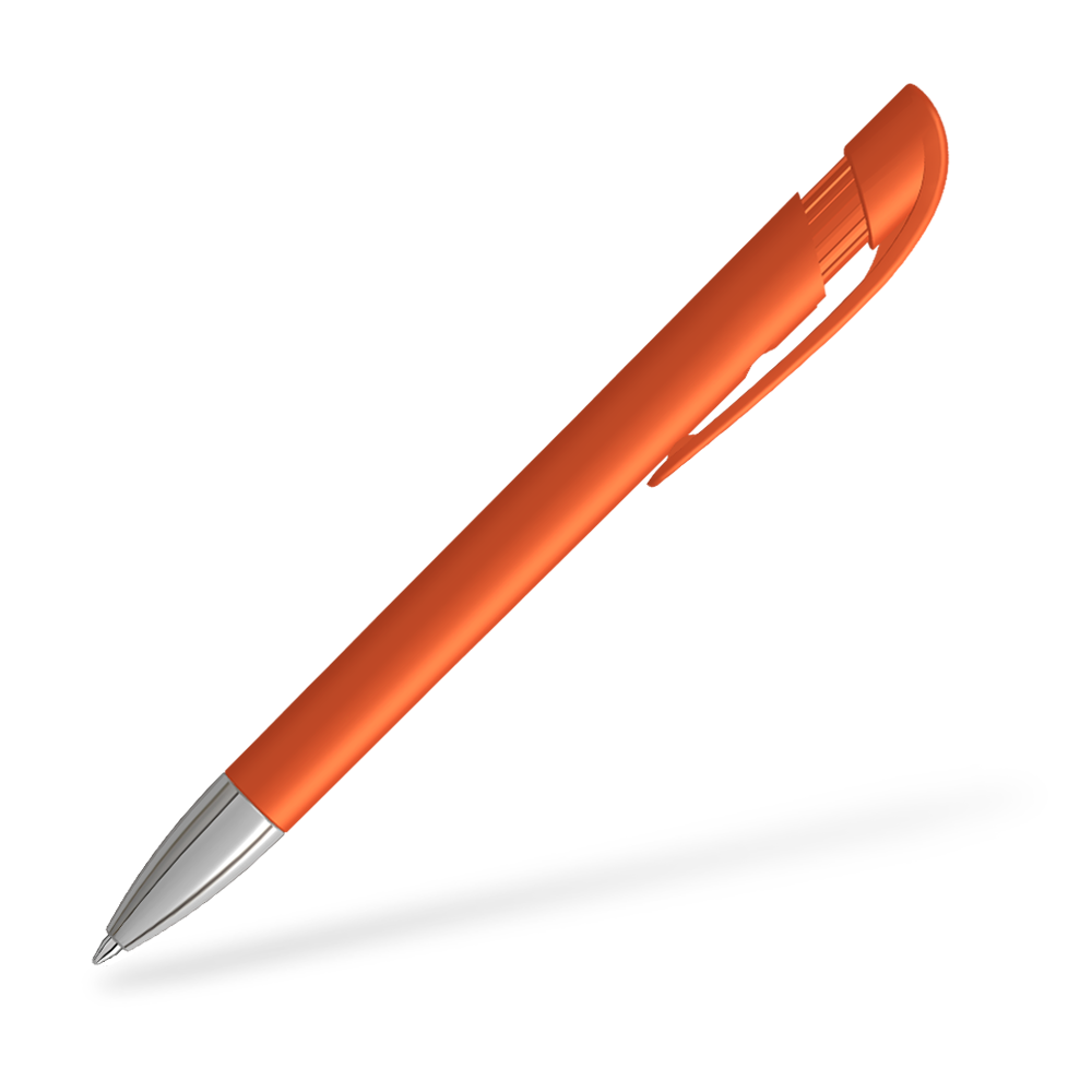 UMA YES F SI 0-0092-F-SI Kugelschreiber 270 Grad vom Clip Orange