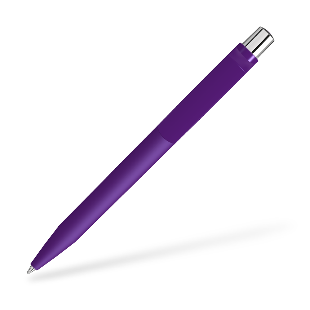 UMA ON TOP SI GUM 0-0063-SI-GUM Kugelschreiber Clipansicht Dunkelviolett