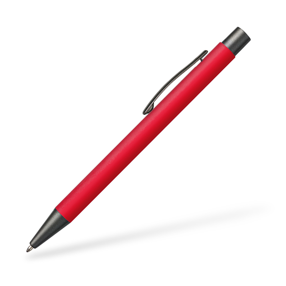 Goldstar Bowie LUM Kugelschreiber Seitenansicht Rot