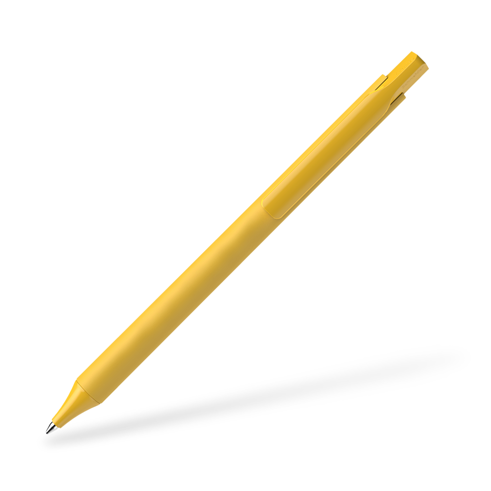Schneider Essential Softtouch Kugelschreiber Clipansicht Gelb 53