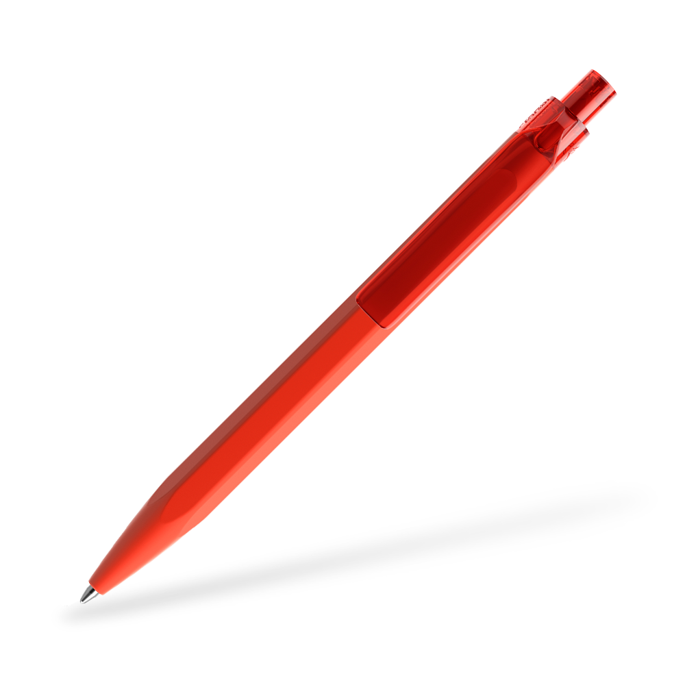 prodir QS50 Softtouch Kugelschreiber Clipansicht Rot R20