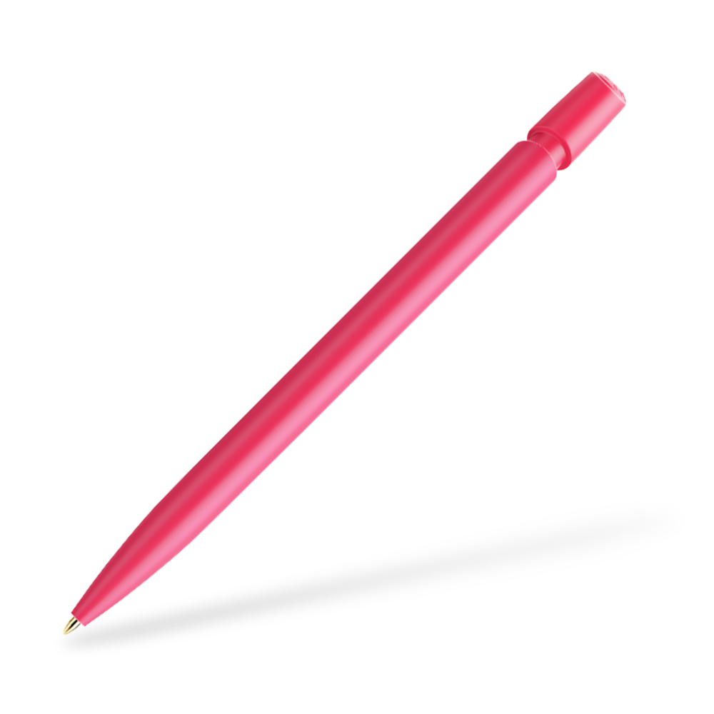 BIC Media Clic Druckkugelschreiber Fuchsia Rückansicht